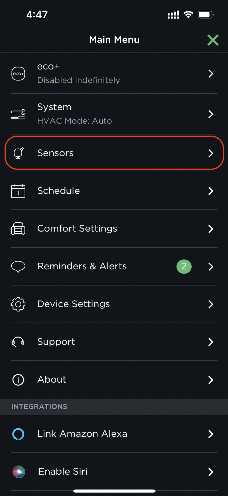 Setting Up Ecobee